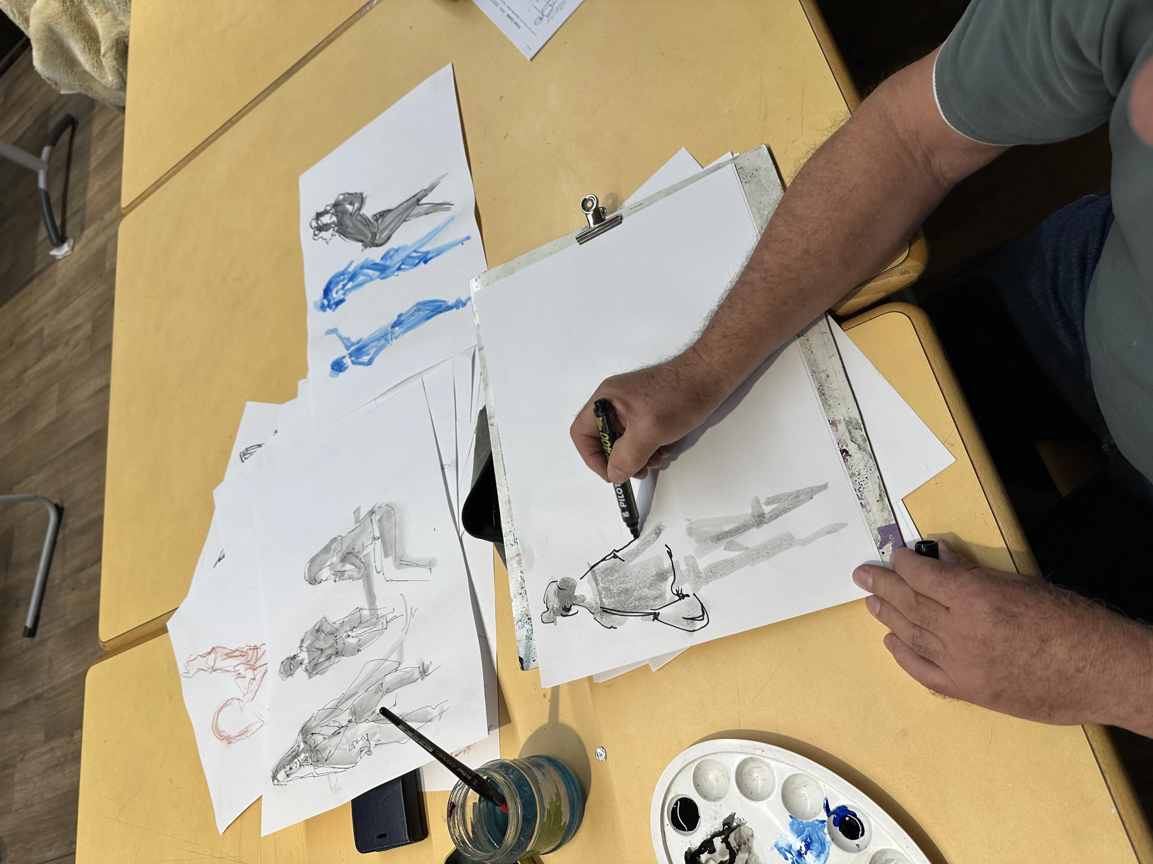 Dessin réalisé en cours