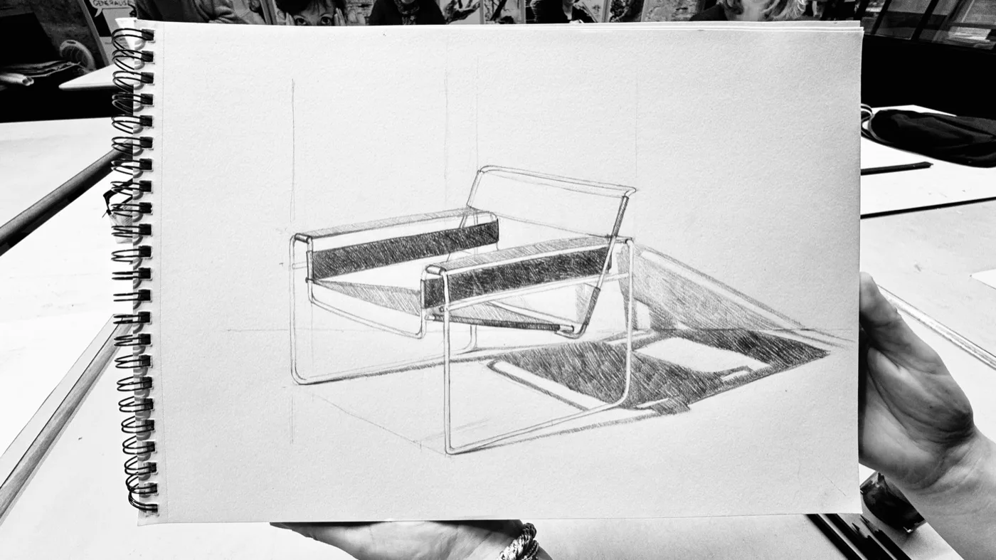 Dessin réalisé en cours