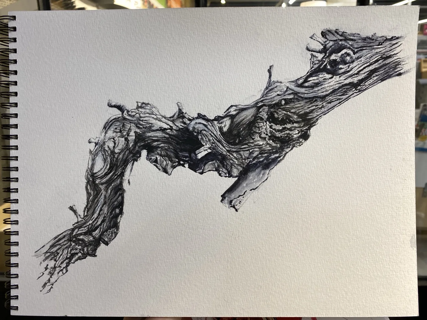 Dessin réalisé en cours
