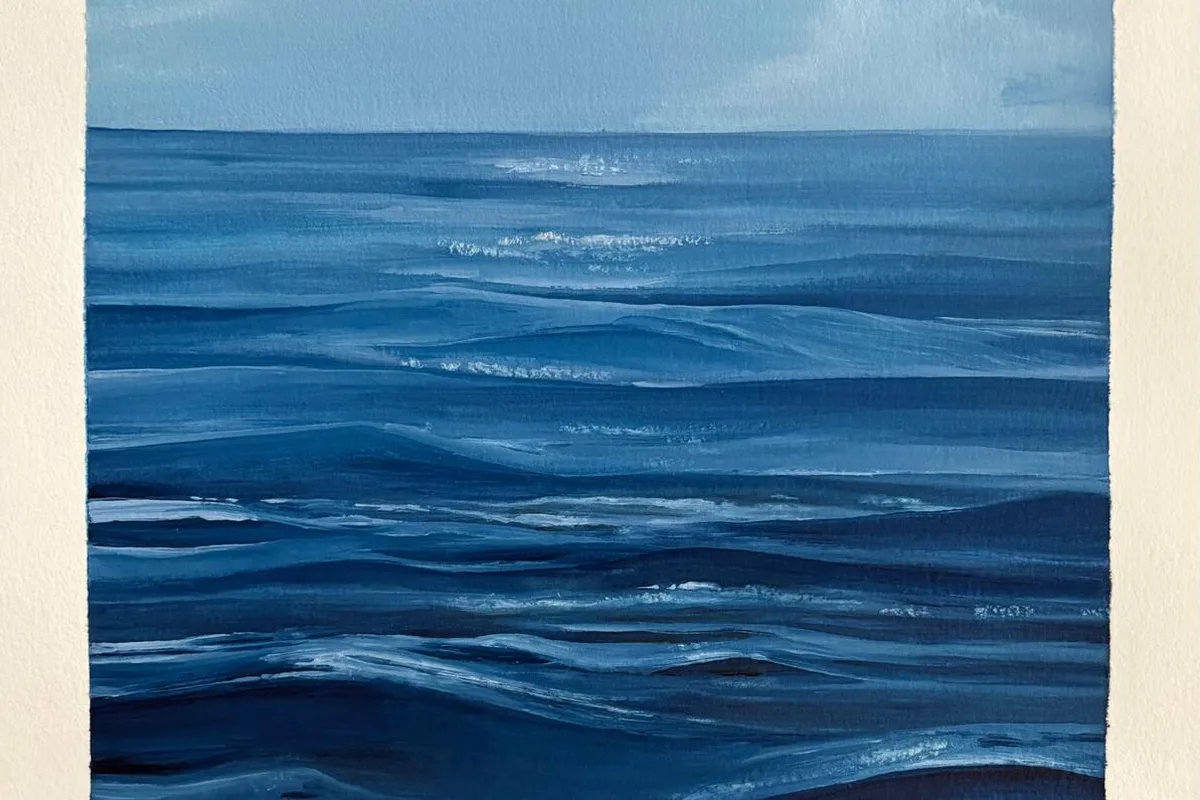 Atelier peinture à l'huile · La mer