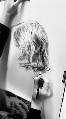 Dessin de portrait