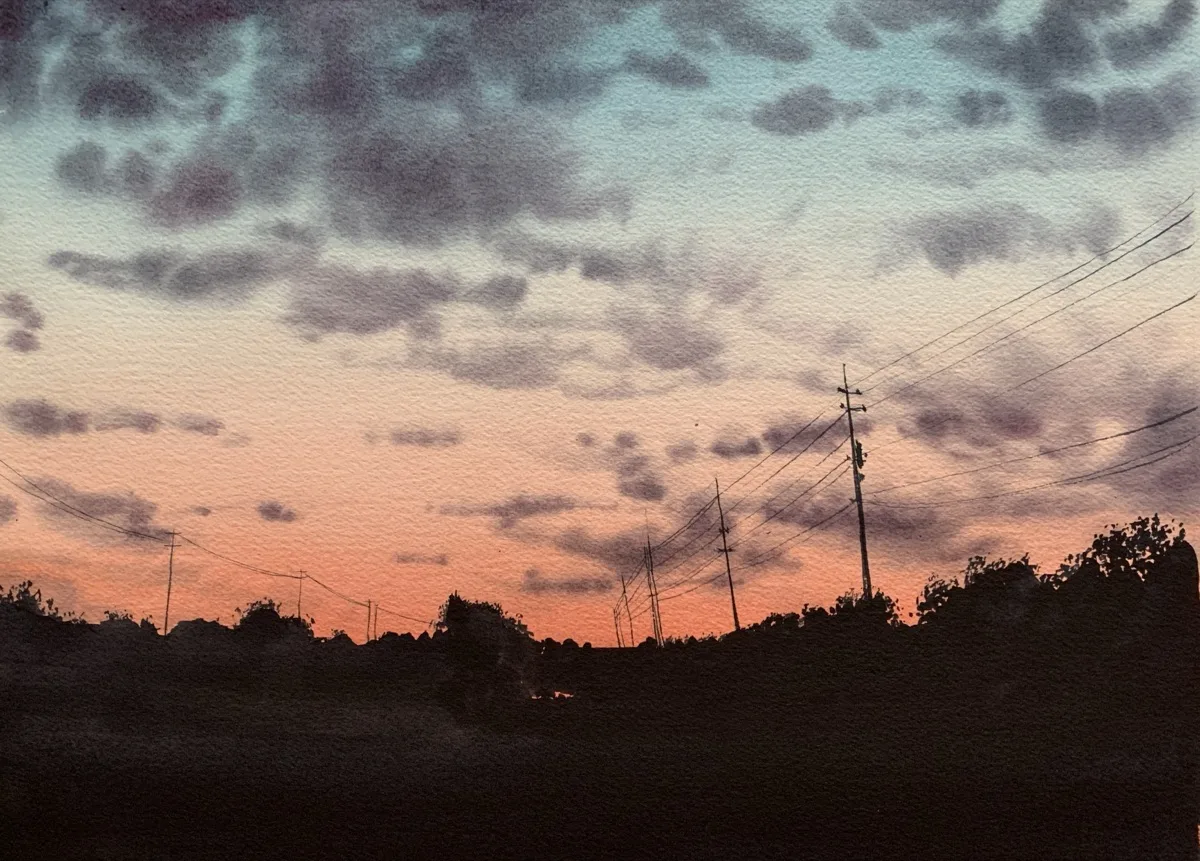 Stage aquarelle - Ciels et atmosphères